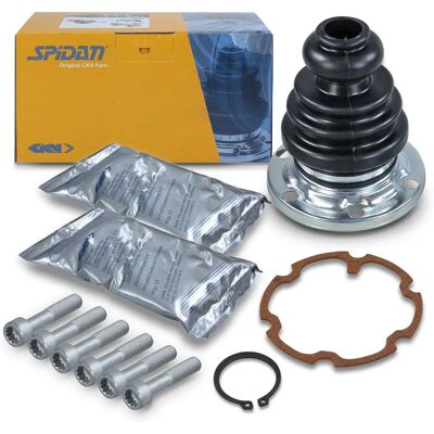SPIDAN Bottine de Joint CV - 26109, Caoutchouc Durable, Pour Audi SPIDAN Bottine de Joint CV - 26109, Caoutchouc Durable, Pour Audi