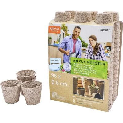 Siena Garden Macetas ecológicas para germinación - Accesorios para plantas Siena Garden Macetas ecológicas para germinación - Accesorios para plantas