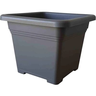 Siena Garden Pflanzgefäß - 48 cm Quadrat Wetterfest Siena Garden Pflanzgefäß - 48 cm Quadrat Wetterfest