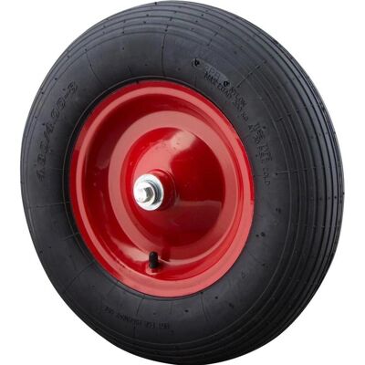 REWWER-TEC Rad für Schubkarre - Robust, Rot - Universell REWWER-TEC Rad für Schubkarre - Robust, Rot - Universell