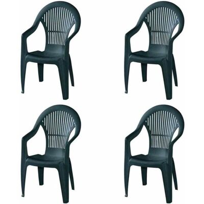 PROGARDEN Vega Gartensessel - Stapelbar, Kunststoff, Monoblock PROGARDEN Vega Gartensessel - Stapelbar, Kunststoff, Monoblock