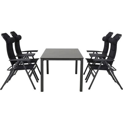 SIENA GARDEN Premium Aluminium Gartentisch-Set - Gartenmöbel SIENA GARDEN Premium Aluminium Gartentisch-Set - Gartenmöbel