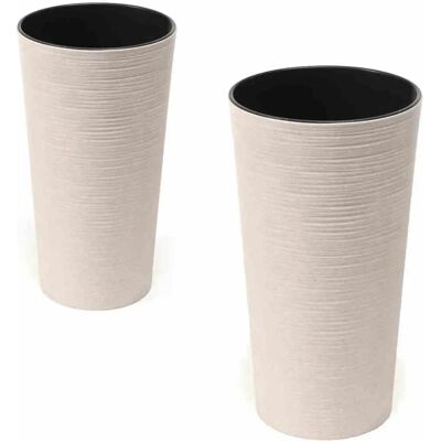 SIENA GARDEN Pflanzgefäße Set - Eco Locon 25/30cm - Innen/Außen SIENA GARDEN Pflanzgefäße Set - Eco Locon 25/30cm - Innen/Außen