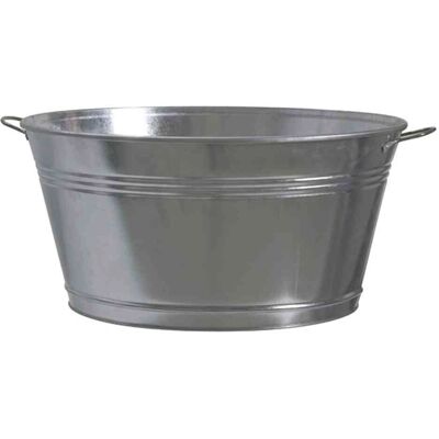 Siena Garden Bac à zinc - 51x25cm - Pot de acier - Publicité Siena Garden Bac à zinc - 51x25cm - Pot de acier - Publicité