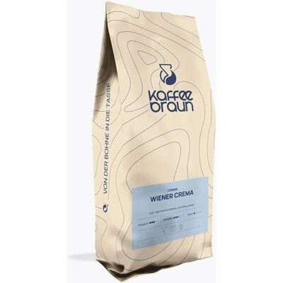 Kaffee Braun Wiener Crema - 1kg Koffie Kaffee Braun Wiener Crema - 1kg Koffie