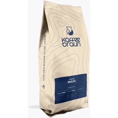 Kaffee Braun Brazilië 1kg - Koffie Kaffee Braun Brazilië 1kg - Koffie