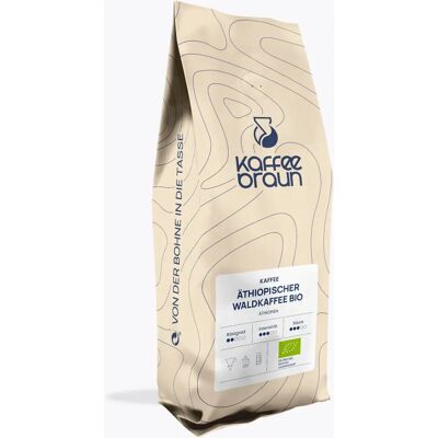 Koffie Braun Ethiopisch Boskaffee - Biologisch 250g Gemalen Koffie Braun Ethiopisch Boskaffee - Biologisch 250g Gemalen