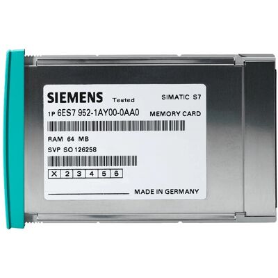 Carte mémoire Siemens 2MB - Série S7-400 Carte mémoire Siemens 2MB - Série S7-400
