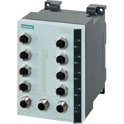 Siemens 6GK5208-0HA10-2AA6 Industrie Ethernet Switch - 8 Ports Siemens 6GK5208-0HA10-2AA6 Industrie Ethernet Switch - 8 Ports