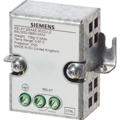 Siemens 6SL3252-0BB00-0AA0 Elektrischer Relais - Unterstützt Motorbremse Siemens 6SL3252-0BB00-0AA0 Elektrischer Relais - Unterstützt Motorbremse
