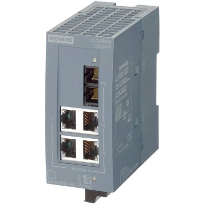Siemens Industrielt Ethernet Switch XB004-1 - Uadministreret 4 Porte 10/100 Mbit/s Siemens Industrielt Ethernet Switch XB004-1 - Uadministreret 4 Porte 10/100 Mbit/s