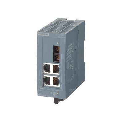 Siemens 6GK5004-1BF00-1AB2 Netzwerkswitch - Grau Siemens 6GK5004-1BF00-1AB2 Netzwerkswitch - Grau