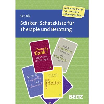 Falk Scholz Stärken-Schatzkiste für Therapie - Kartenset Falk Scholz Stärken-Schatzkiste für Therapie - Kartenset