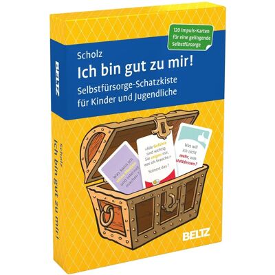 Schatzkiste Selbstfürsorge-Kartenset Falk Scholz - Für Kinder & Jugendliche Schatzkiste Selbstfürsorge-Kartenset Falk Scholz - Für Kinder & Jugendliche