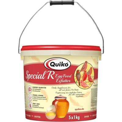 Quiko Rood Cantaxanthine Vogelspeelgoed - 5kg + 1kg Gratis Quiko Rood Cantaxanthine Vogelspeelgoed - 5kg + 1kg Gratis