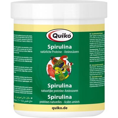 Quiko Spirulina 250g - Vogel Supplement voor Kleur & Immuunsysteem Quiko Spirulina 250g - Vogel Supplement voor Kleur & Immuunsysteem
