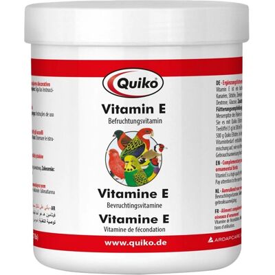 QUIKO Vitamine E Aanvulling voor Kanaries - Aanvulling QUIKO Vitamine E Aanvulling voor Kanaries - Aanvulling
