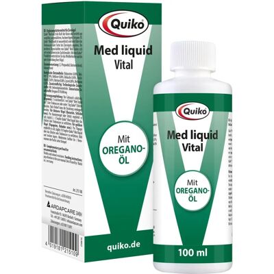 Quiko Med Flytande 100ml - Fågelnäring Quiko Med Flytande 100ml - Fågelnäring