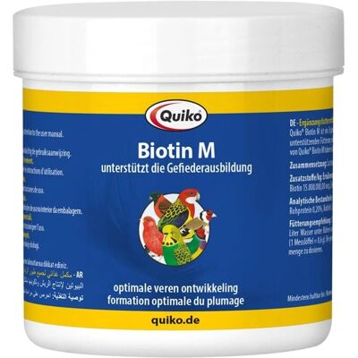 QUIKO Biotin - Voedingssupplement voor Vogels - 150g QUIKO Biotin - Voedingssupplement voor Vogels - 150g