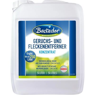 Bactador Konzentrat - Geruchs- & Fleckenentferner - 5000 ml Bactador Konzentrat - Geruchs- & Fleckenentferner - 5000 ml