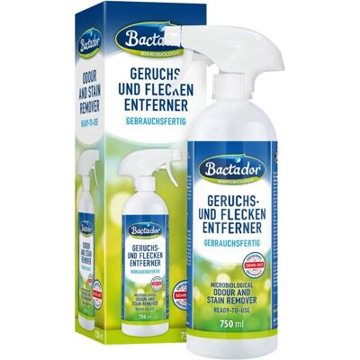 Bactador Geur- en Vlekverwijderaar Spray - 750ml Bactador Geur- en Vlekverwijderaar Spray - 750ml