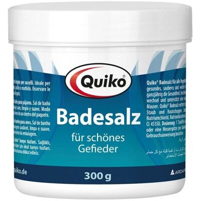 Quiko fågelbadssalt - Fjädervård, 300g Quiko fågelbadssalt - Fjädervård, 300g