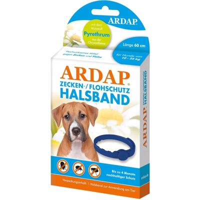 Ardap Care GmbH ARDAP Zecken- und Flohschutzhalsband für mittlere Hunde bis 25 kg Ardap Care GmbH ARDAP Zecken- und Flohschutzhalsband für mittlere Hunde bis 25 kg