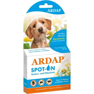 Ardap Care GmbH Ardap Spot-on Kleine Hunde - Floh Zecken Schutz Ardap Care GmbH Ardap Spot-on Kleine Hunde - Floh Zecken Schutz