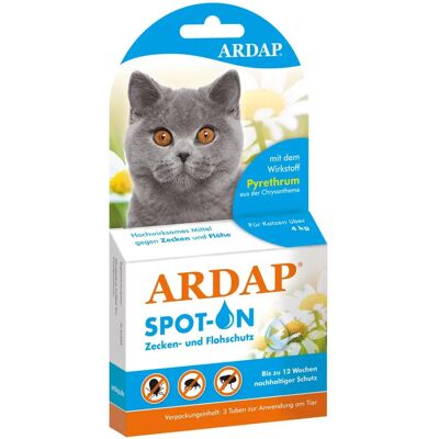 ARDAP Große Katze 3x0,8 ml Spot-on - Tierbehandlung ARDAP Große Katze 3x0,8 ml Spot-on - Tierbehandlung