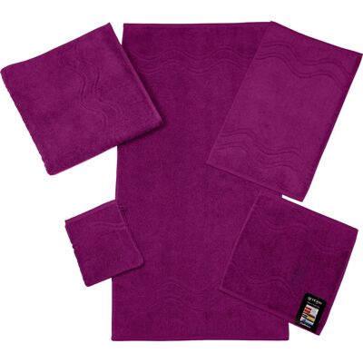 Ross Cashmere Duschtuch - Wellenrand - 75x140cm Ross Cashmere Duschtuch - Wellenrand - 75x140cm