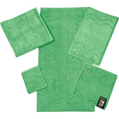 ROSS Cashmere feeling Waschlappen - 16x22 cm, blau ROSS Cashmere feeling Waschlappen - 16x22 cm, blau