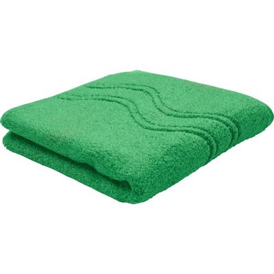 Ross Cashmere Blau Handtücher - 2er Set 50x100 cm mit Wellenbordüre Ross Cashmere Blau Handtücher - 2er Set 50x100 cm mit Wellenbordüre
