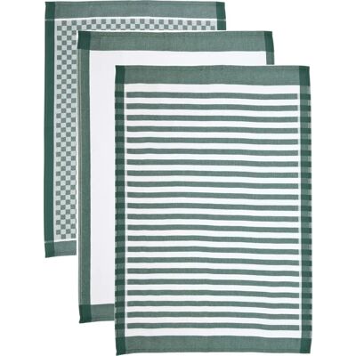 Ross Superior Grüne 3-teilige Geschirrtuch-Set - Geschirrtücher Ross Superior Grüne 3-teilige Geschirrtuch-Set - Geschirrtücher