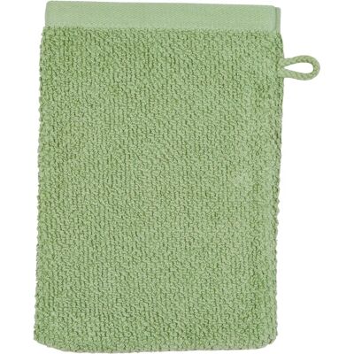 ROSS SELECTION Bio-Baumwolle Waschlappen & Handtuch - 16x21cm, grün ROSS SELECTION Bio-Baumwolle Waschlappen & Handtuch - 16x21cm, grün