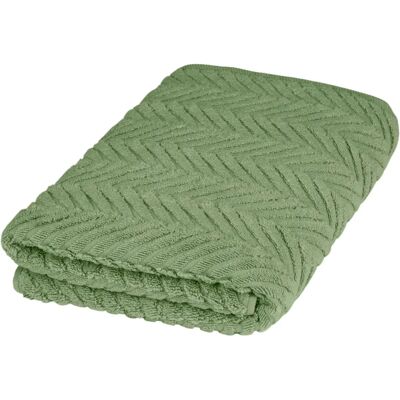 ROSS Sensual 9001 – Grüne Badetuch mit Rippenstruktur - Bath Towel ROSS Sensual 9001 – Grüne Badetuch mit Rippenstruktur - Bath Towel