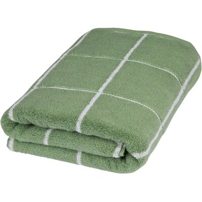 Ross Cashmere Überkaro Babyhandtücher - 75x140cm - Grün Ross Cashmere Überkaro Babyhandtücher - 75x140cm - Grün