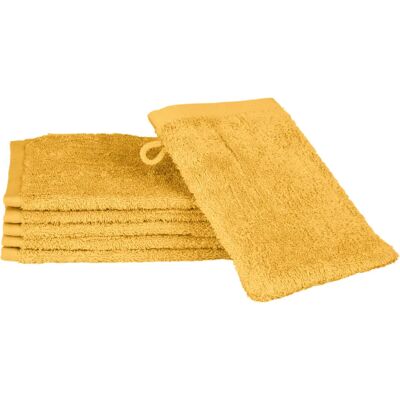 Ross Premium Baumwollwaschlappen - 16x22cm - Gelb Ross Premium Baumwollwaschlappen - 16x22cm - Gelb