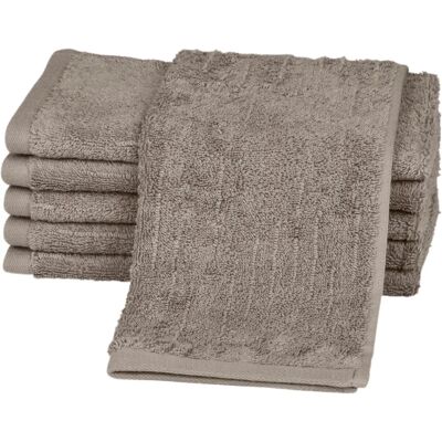 ROSS Premium Gästehandtuch - 6 Stück, grau, 30x50cm - Gästehandtuch ROSS Premium Gästehandtuch - 6 Stück, grau, 30x50cm - Gästehandtuch