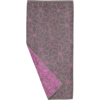 Ross Blütenfond Rosa Blumen Handtuch - Badetuch Ross Blütenfond Rosa Blumen Handtuch - Badetuch