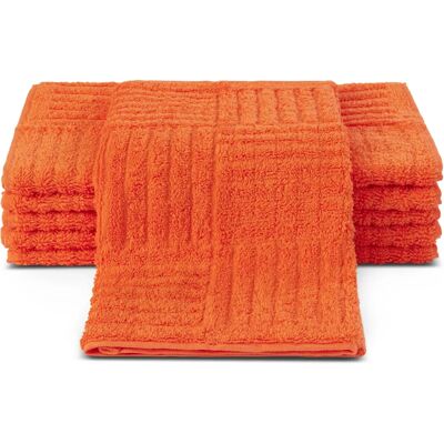 ROSS - CARRE - Orange - 30x50 cm - Handtuch ROSS - CARRE - Orange - 30x50 cm - Handtuch
