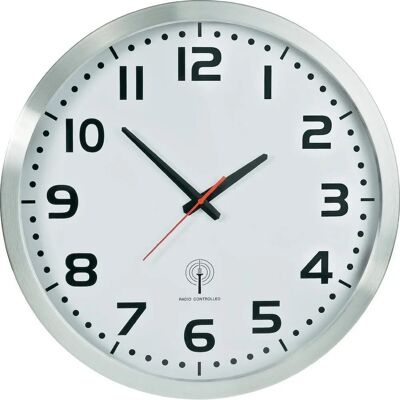 EuroTime Radio Wandklok 50cm - Wandklok EuroTime Radio Wandklok 50cm - Wandklok