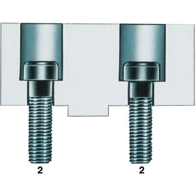 RÖHM M20x40 Befestigungsschraube für 500/630 mm Backen - Klemmfuss RÖHM M20x40 Befestigungsschraube für 500/630 mm Backen - Klemmfuss