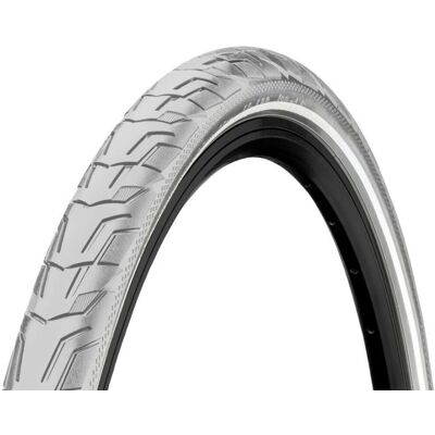 Pneu Continental Ride City Clincher - Haute Qualité Gris Reflectant - Publicité Pneu Continental Ride City Clincher - Haute Qualité Gris Reflectant - Publicité