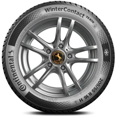 Continental Vinterdæk TS870 - Sne/Is-Greb, Sikker Vinterydelse Continental Vinterdæk TS870 - Sne/Is-Greb, Sikker Vinterydelse