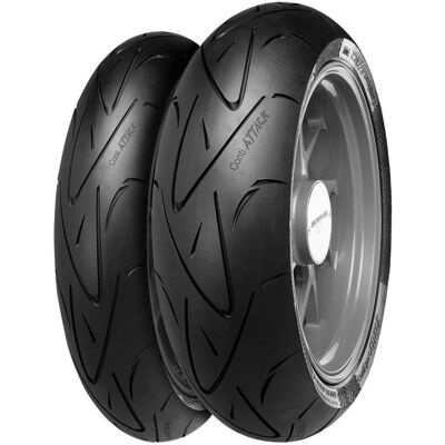 Continental ContiSportAttack 190/50 ZR17 73W Motorradreifen Continental ContiSportAttack 190/50 ZR17 73W Motorradreifen
