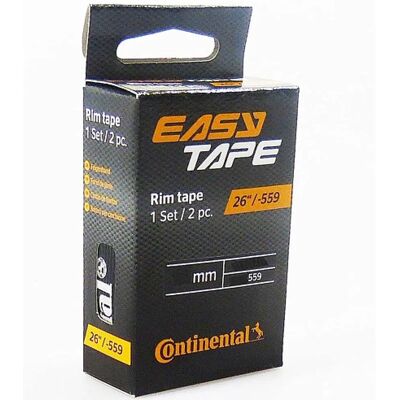 Continental EasyTape 26-calowe taśma do obręczy - Czarna Continental EasyTape 26-calowe taśma do obręczy - Czarna