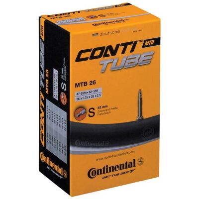 Continental 26" Maastopyörä Sisäkehys - Presta Venttiili 42mm Continental 26" Maastopyörä Sisäkehys - Presta Venttiili 42mm