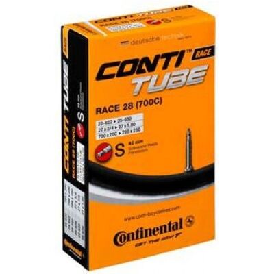 Chambre à air vélo Continental 0181791 - Noire - Valve Presta 60mm - Tube de route Chambre à air vélo Continental 0181791 - Noire - Valve Presta 60mm - Tube de route