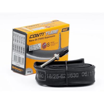 Continental Supersonic Race Binnenband - Lichtgewicht 700c - Presta 42mm Ventiel Continental Supersonic Race Binnenband - Lichtgewicht 700c - Presta 42mm Ventiel