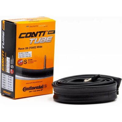 Chambre à air Race 28 Large de Continental - 700c - 25mm / 32mm / Presta / Valve 42mm Chambre à air Race 28 Large de Continental - 700c - 25mm / 32mm / Presta / Valve 42mm